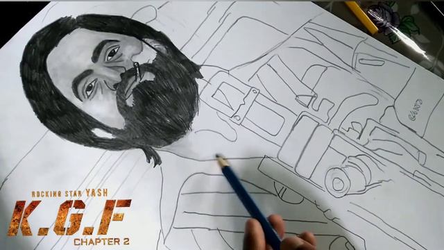 KGF 2 | Pencil drawing | Dream Sketch | #KGF смотреть онлайн
