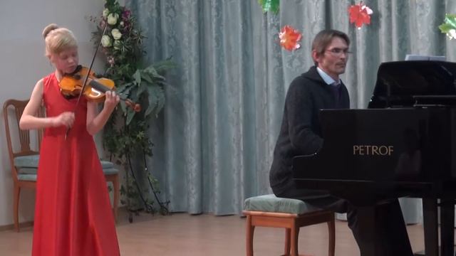 Vivaldi. Violin Concerto A Moll (2,3 Mvt) Rieding. Petite Ballade. Ekaterina Slobodina (age - 9)