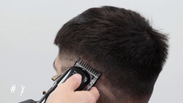 COMO CORTAR UN FADE CON TEXTURA, TUTORIAL DE BARBERO! смотреть онлайн