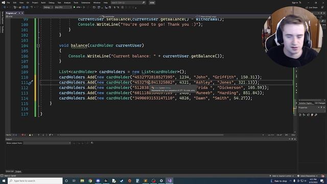 How To Code An ATM Console App In C# | Programming Tutorial For Beginners | Visual Studio 2022 смотреть онлайн