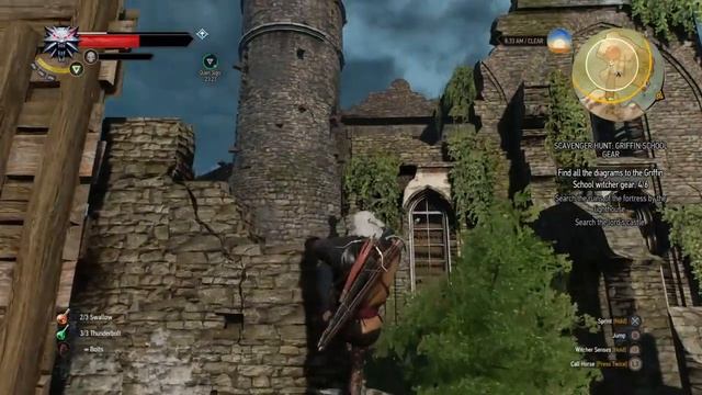 The Witcher 3 | How to reach Lornruk tower in less than 10 seconds (Simple jump trick) смотреть онлайн