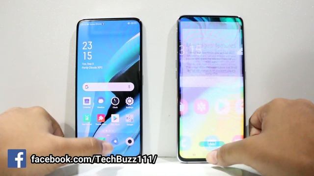 Oppo Reno 2Z VS Galaxy A80 Speed Test смотреть онлайн