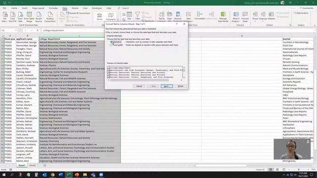 Essential Excel Skills - Splitting Text into Columns смотреть онлайн