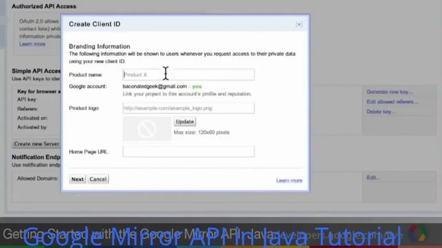 How to Use Google Mirror API in Java - Google Mirror API Tutorial смотреть онлайн