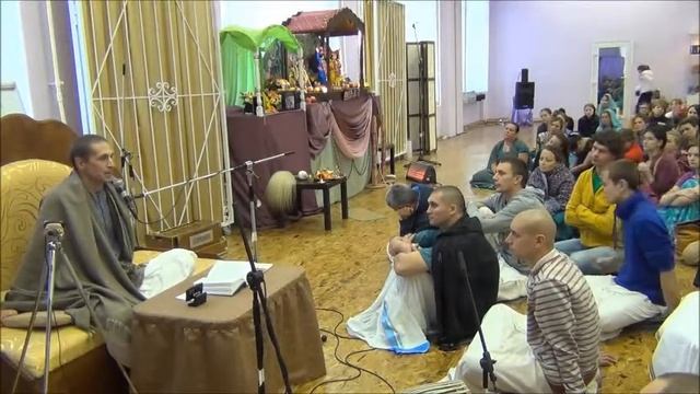 2 Лекция Яшода Дулала прабху 29 09 13 в КЦ Гаура смотреть онлайн