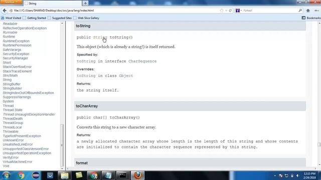 String Handling In Java Tutorial-02 смотреть онлайн