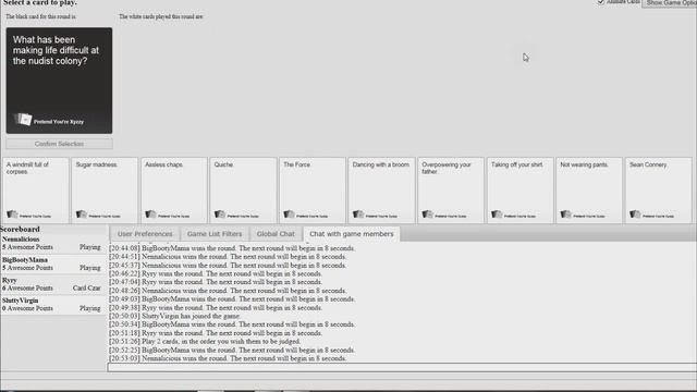Cards Against Humanity 16+ смотреть онлайн
