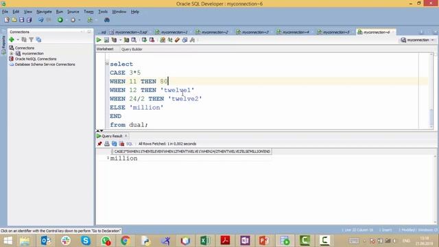 Урок 47 - simple CASE (SQL для Начинающих) смотреть онлайн