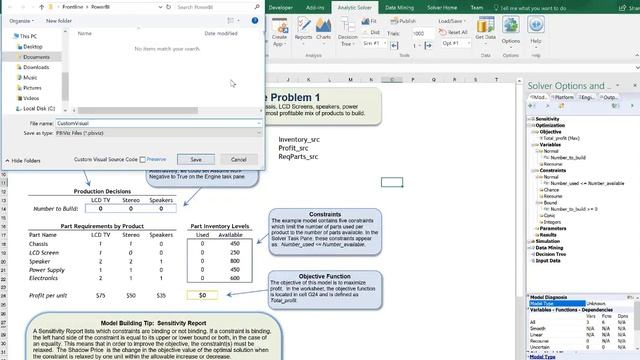 Add Advanced Analytics to PowerBI with Analytic Solver смотреть онлайн