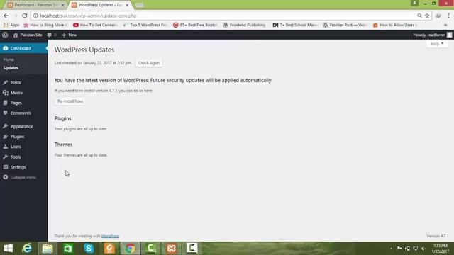 learn about wordpress admin panel смотреть онлайн