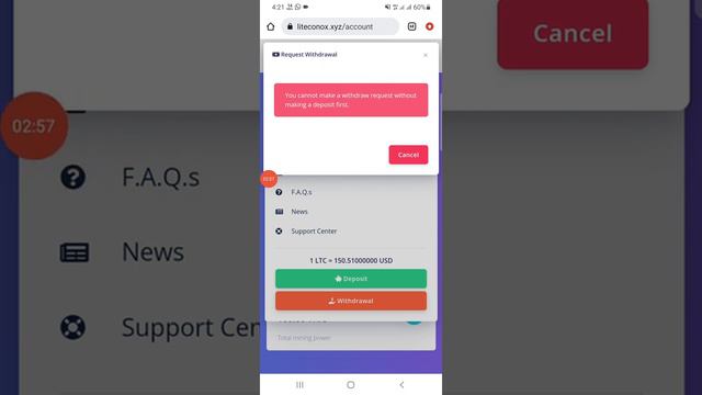 New Free Litecoin Mining Site | Get 100 TH/s Bonus Free | Mine Daily 0.003 LTC | Instant Payout смотреть онлайн
