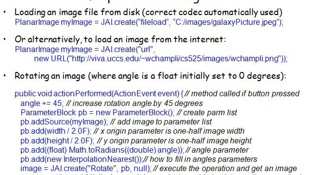 Image Processing Techniques using the Java TM Advanced смотреть онлайн