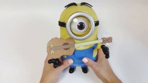 Говорящий миньон Стюарт. Обзор интерактивной игрушки minions Stuart из мультика гадкий я!
