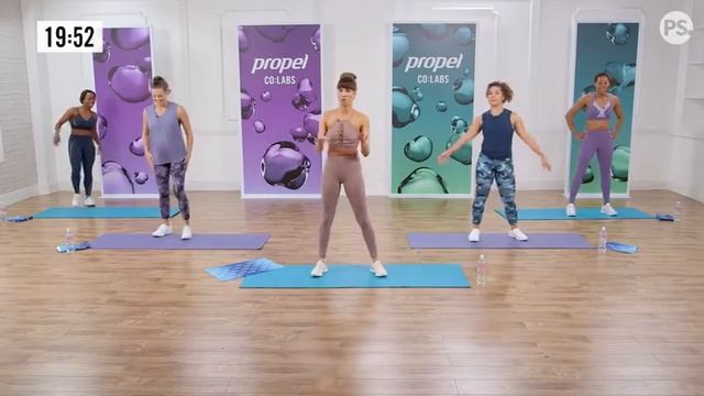 40-Minute Cardio & Booty-Burning Barre Workout смотреть онлайн