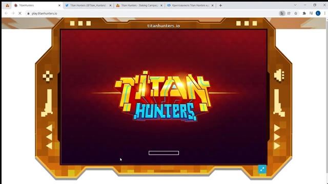 Titan Hunters обзор Блокчейн игра похожая на Monster Hunter в стиле майнкрафта. смотреть онлайн