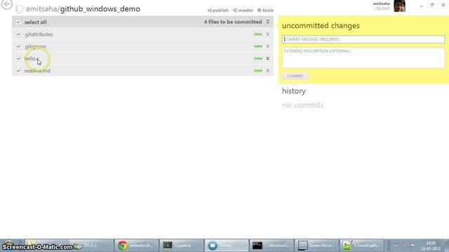 GitHub for Windows on Windows 7: Part 2 смотреть онлайн