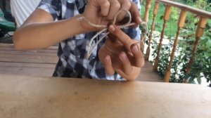 как ПРАВИЛЬНО связать петлю для макушатник