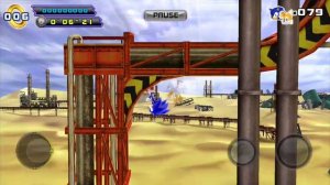 Прохождение за Супер Соника (sonic 4 episode 2 Oil Desert) часть 3