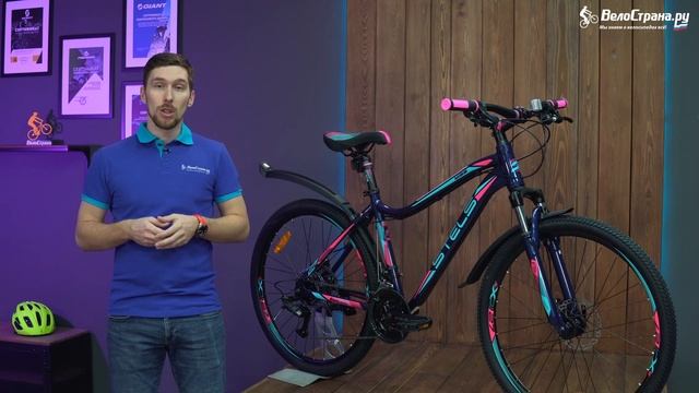 ЖЕНСКИЙ ВЕЛОСИПЕД STELS MISS 6100 MD. ОБЗОР смотреть онлайн