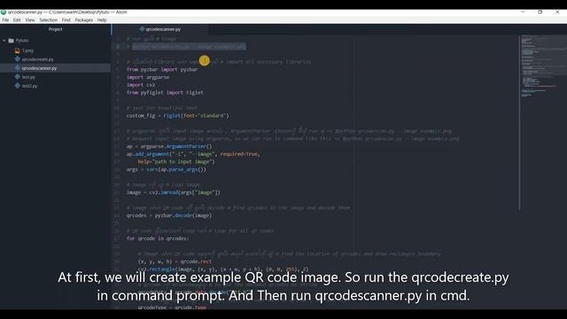 QR code Scanner in Python смотреть онлайн