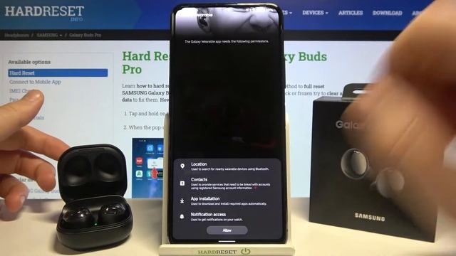 Samsung Galaxy Buds Pro - Connect with Galaxy Wearable App смотреть онлайн