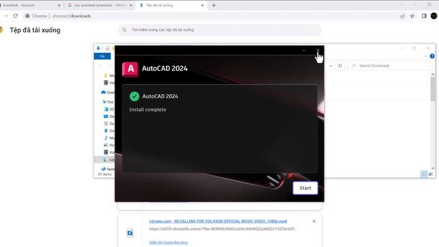 Hướng dẫn cài đặt AutoCAD 2024 và các phần mềm khác của Autodesk смотреть онлайн