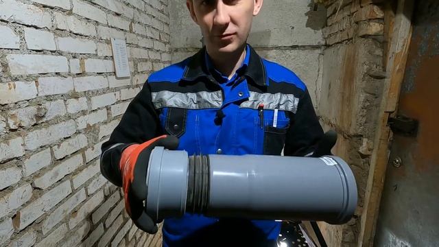 Компенсационный патрубок - самый правильный способ врезки в канализацию!!! смотреть онлайн