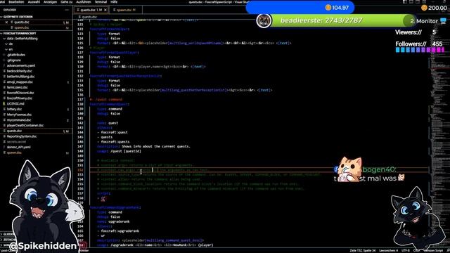 [Stream vom 03.02.2023] [TEIL 2/2] #Denizen Scripts mit einer Prise PHP | #Foxcraft Behind the Sce смотреть онлайн