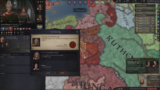 Crusader Kings 3 │ Legends of the Dead │ La Leggenda dei Piast #2 [Il Cacciatore] смотреть онлайн