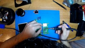 Установка диверсити GE-FPV RX5808 Pro на шлем EV800 с banggood.com