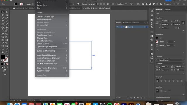 How to Create Bold Fonts in illustrator смотреть онлайн