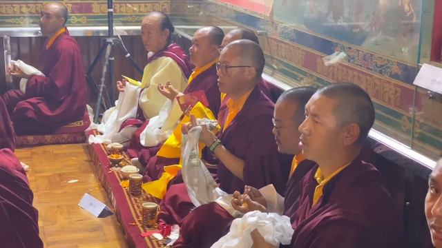 Empowerment of Krodhi kali By HH Dhudjom Rinpoche смотреть онлайн