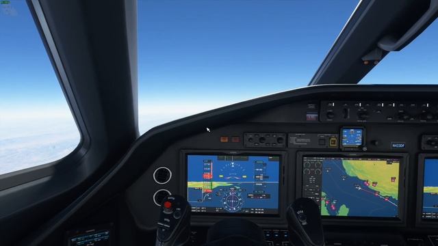 Kuwait (OKBK) to Dubai (OMDB) - Citation Longitude - Microsoft Flight Simulator 2020 смотреть онлайн