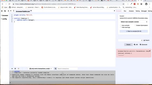 Ethereum with React Campaign Constructor (105) смотреть онлайн
