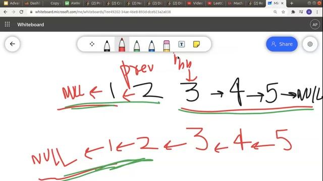 Reverse linked list LeetCode смотреть онлайн