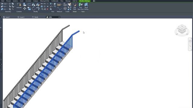 Basic for beginner tutorial "stairs" in Revit 2024 смотреть онлайн