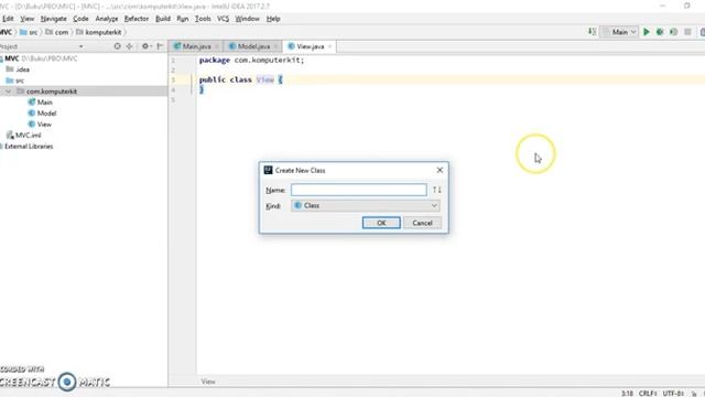 PBO Java 16 Model View Controller Bagian 1 смотреть онлайн