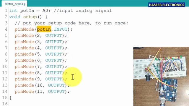 {721} LED Bar Graph Arduino Uno Code Using if else || Arduino Project смотреть онлайн