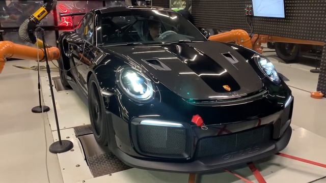 PORSCHE 991.2 GT2RS with catless Kline Innovation Exhaust смотреть онлайн