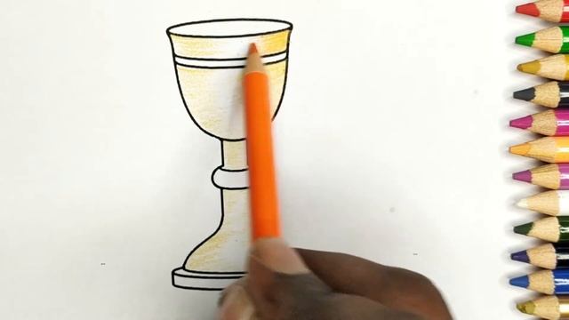 How To Draw Chalice : CUP Drawing : Drawing For Beginners