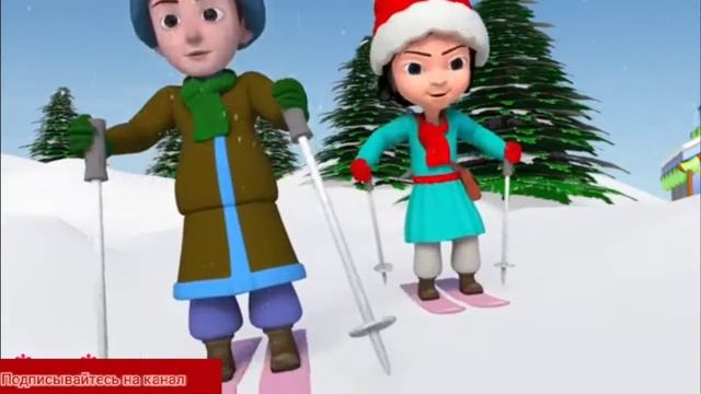Зимние детские песни. Валенки да валенки. Песни для детей. смотреть онлайн
