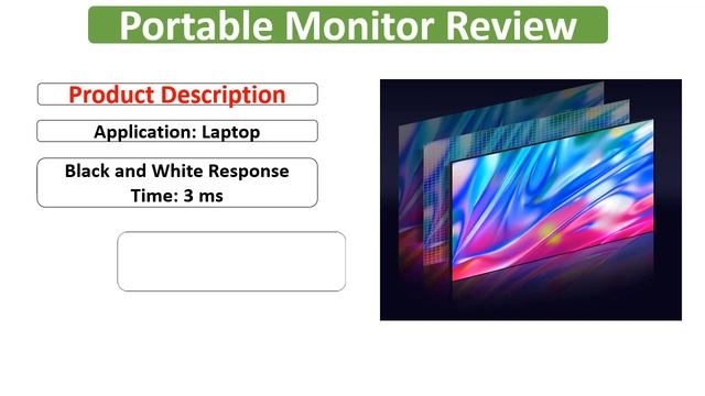 VCHANCE 14 Inch 2.2K Portable Monitor 2240*1400p 16:10 100%DCI-P3 Office Travel External Display смотреть онлайн