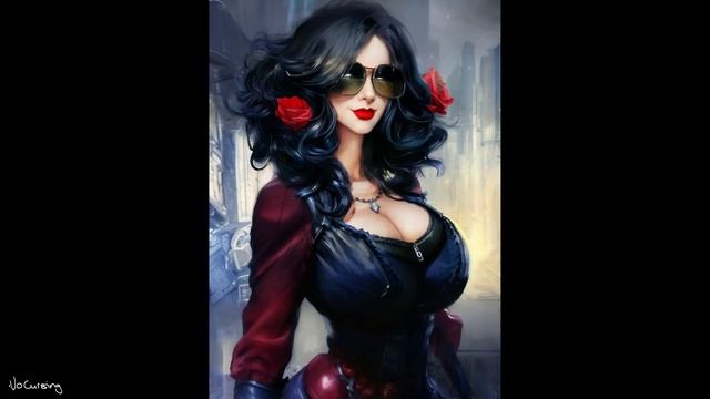 Black and Red Beauty - [ Speed Art ] using Stable Diffusion and Photoshop - AI generated image #1 смотреть онлайн