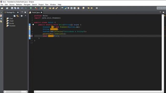 Aula 12- Classe String ( Método length e charAt) смотреть онлайн