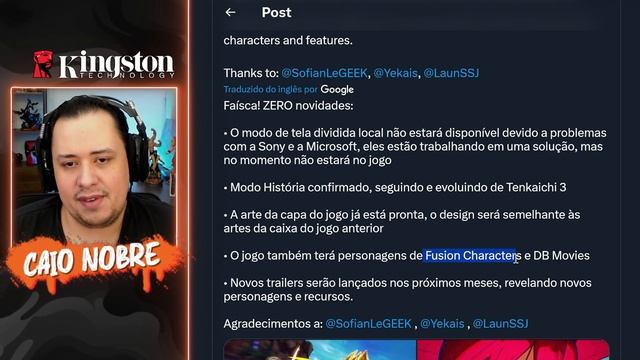 Isso NÃO PODE Faltar! Mais NOVIDADES de DRAGON BALL SPARKING ZERO! смотреть онлайн