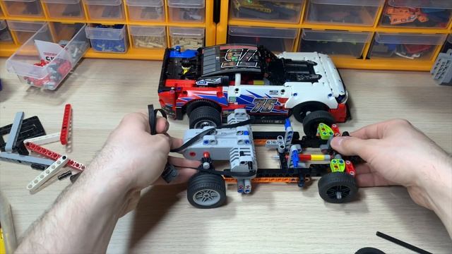 Моторизация Lego Technic 42153 Часть 1 смотреть онлайн