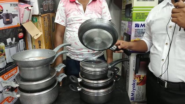 নন স্টিক প্যান সেটের দাম জেনে নিন।Non Stick Pan set price in Bangladesh.Chisti Traders Episode 1 смотреть онлайн