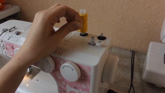 Как намотать нитку на шпульку смотреть онлайн