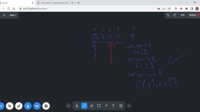 Two Sum II - Input Array is Sorted - Leetcode 167 - Python смотреть онлайн