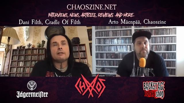 My Story As Metal Frontman #38: Dani Filth (Cradle Of Filth) смотреть онлайн